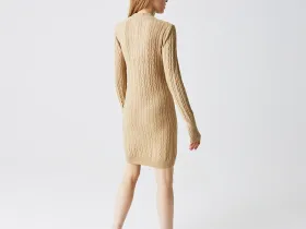 Женское платье Lacoste с длинными рукавами