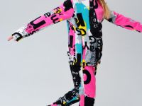 Комплект трикотажный для девочек: куртка, брюки