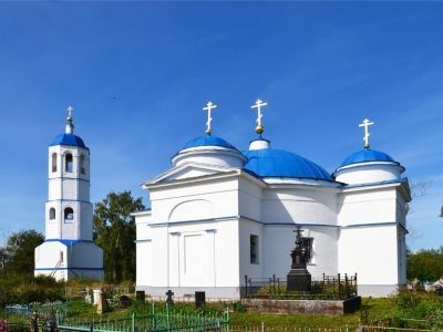 Церковь Рождества Богородицы с колокольней и оградой