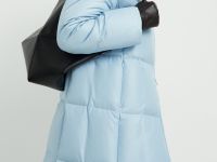 Пальто утепленное с утиным пухом