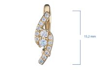 Серьги из желтого золота э0312сг11190050_white