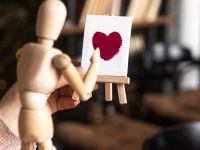 Мини-мольберт Малевичъ с холстом 6х8 см