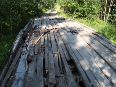 Деревянный мост