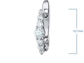 Серьги из белого золота э4712сг07210133