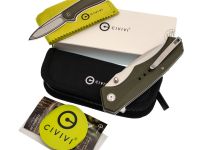 Складной нож CIVIVI Photonix, сталь 14C28N, рукоять G10, зеленый