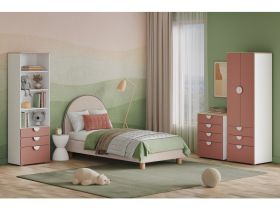 Комод детский Милна 3-60x80 Розовый