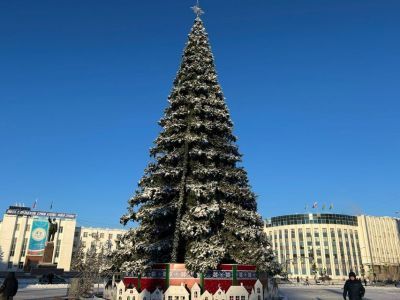 1 декабря в Якутске зажгутся первые в стране новогодние ёлки