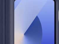 Клип-кейс Samsung Silicone Case Z Flip7 FE/Z Flip6 Темно-синий