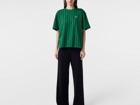 Женские брюки Lacoste свободного кроя