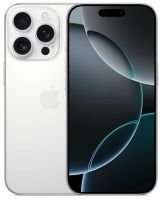 Смартфон Apple iPhone 16 Pro 128 ГБ «Белый титан» (nanoSIM+eSIM, без RuStore)