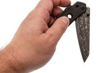 Складной нож Civivi Vision FG, сталь Damascus, рукоять микарта