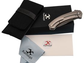 Складной нож KANSEPT Hira, сталь CPM S35VN, рукоять титан