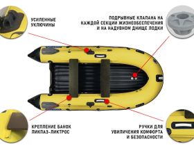 Лодка ПВХ STORMLINE Air Trimaran 430 (2024)