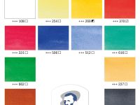 Набор акварели Talens "Van Gogh" 12 цв в дер кор