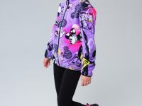 Куртка трикотажная для девочек