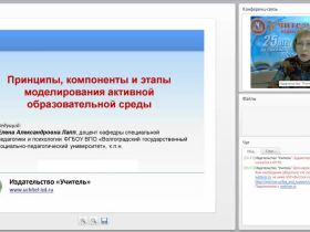 Принципы, компоненты и этапы моделирования активной образовательной среды