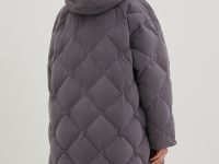 Пальто утепленное с утиным пухом