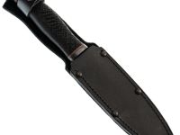 Тактический нож Пограничник, сталь 65Г, резина