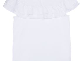 Фуфайка трикотажная для девочек (футболка)