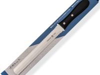 Кухонный нож для замороженных продуктов Tojiro Fuji Cutlery Special series FG-3400, сталь Mo-V, рукоять термопластик, черный