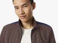 Мужская жаккардовая толстовка Lacoste PARIS с монограммой