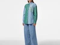 Женская рубашка Lacoste свободного кроя