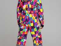 Комбинезон текстильный с полиуретановым покрытием для девочек