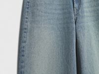 Джинсы со средней посадкой, Голубой