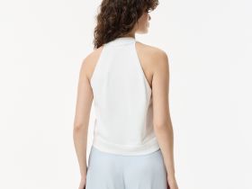 Женский лёгкий кардиган Lacoste без рукавов