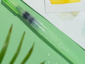 Кисть с резервуаром для воды SKETCHMARKER средняя