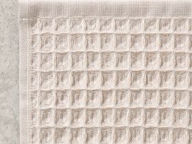 Полотенце вафельное Lorgo, бежевое