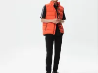 Мужской стёганный жилет Lacoste с высоким воротом