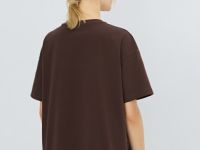 Футболка оверсайз, Коричневый