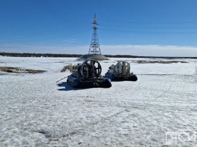 Два пассажирских судна столкнулись на реке Лене недалеко от Якутска
