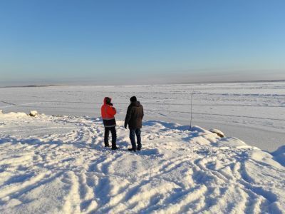 Выход наледи осложнил обустройство автозимника Хатассы — Нижний Бестях