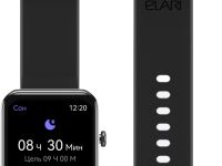 Умные часы Elari Lite Чёрные