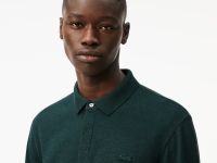 Мужское поло Lacoste с длинными рукавами