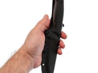 Шкуросъёмный нож Град Горький Охотник, сталь VG-10, рукоять черная микарта