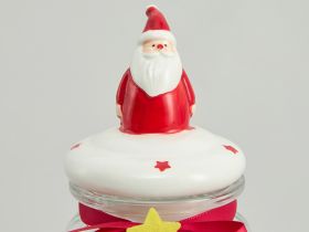 Емкость для хранения Рождественский джем/Christmas jam, дед мороз