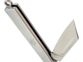 Складной нож-брелок Sanrenmu A148, сталь 4Cr15N, рукоять нержавеющая сталь