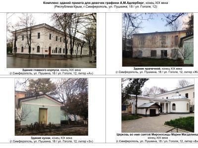 Комплекс зданий приюта для девочек графини А.М.Адлерберг