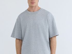 Базовая футболка из джерси, Серый