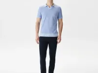 Мужское хлопковое поло Lacoste Regular Fit