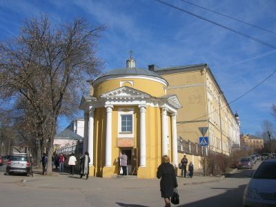 Дом Билибина с оградой и Павильонами