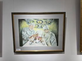 В Национальном центре медицины Якутии открыли выставку картин юных художников