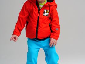 Куртка детская текстильная с полиуретановым покрытием для мальчиков (ветровка)