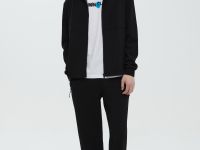 Спортивные брюки зауженного кроя на резинке