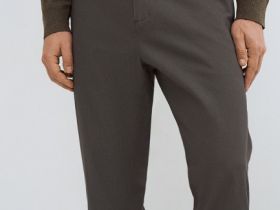 Чиносы с ремнём, Коричневый