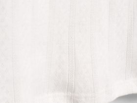 Пижамная майка из ажурного трикотажа, Белый