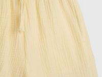 Короткие шорты из муслина для девочек, Желтый